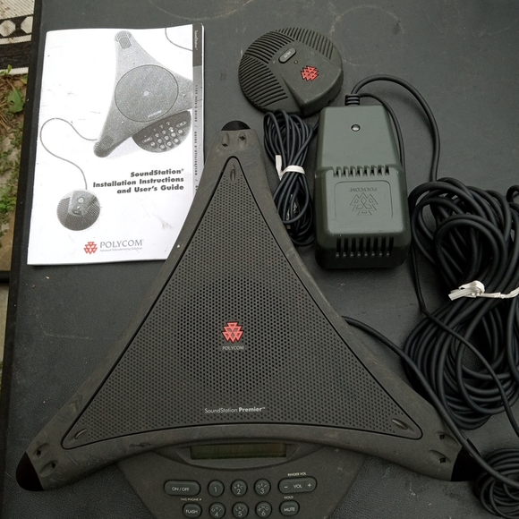POLYCOM Premier Soundstation Set with Manual - Picture 4 of 6